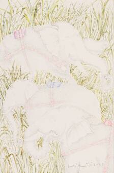 Untitled, watercolor on paper, 31x20.5cm, 2025