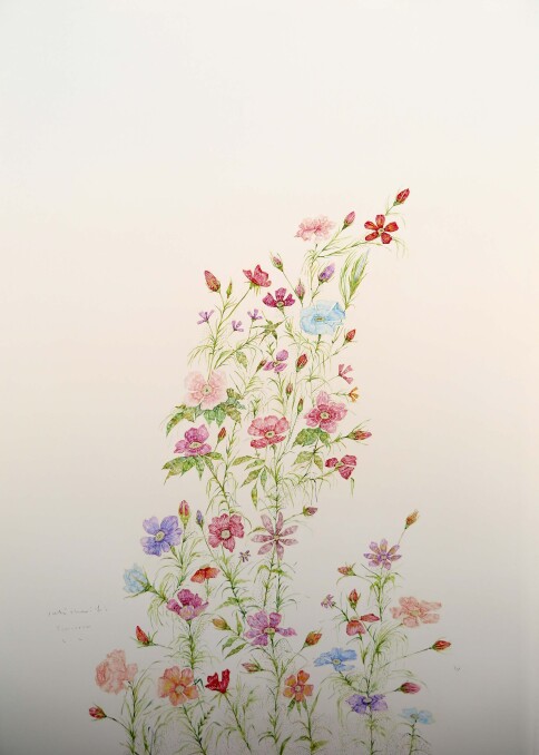 tomorrow, Acrylic & Tempora on Paperboard, 100x70cm, 2020